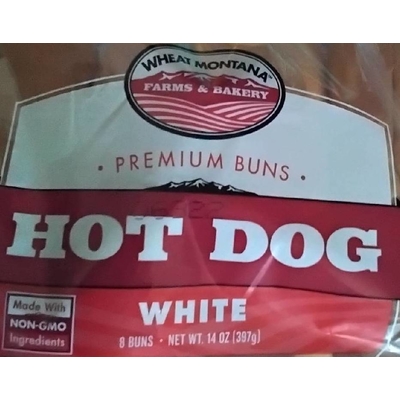 White Hot Dog Premium Buns