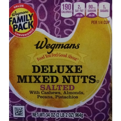 Deluxe Mixed Nuts, Salted