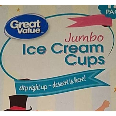 Ice Cream Cup, Jumbo
