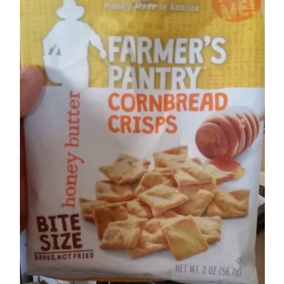 Cornbread Crisps, Honey Butter