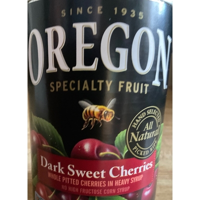 Dark Sweet Cherries, Whole Pitted in Heavy Syrup