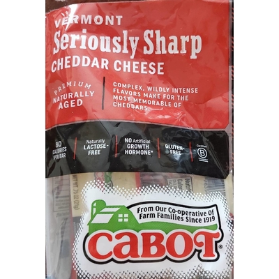 Vermont Seriously Sharp Cheddar Cheese