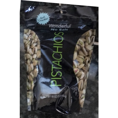 Pistachios, No Salt