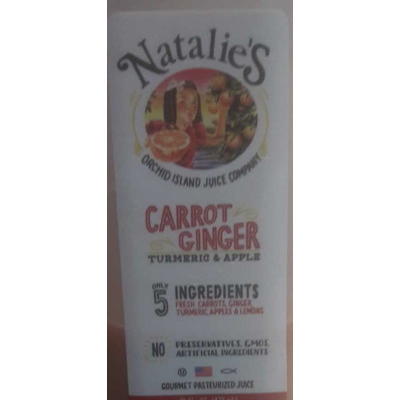 Juice, Carrot, Ginger, Turmeric, Apples, & Lemons