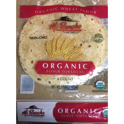 Organic Flour Tortillas