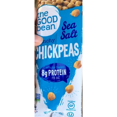 Crunchy Chickpeas, Sea Salt