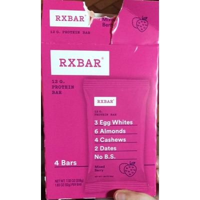 Protein Bar, Mixed Berry