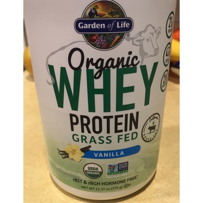 Organic Whey Protein, Vanilla