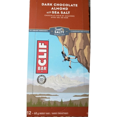 Dark Chocolate Almond with Sea Salt Energy Bars