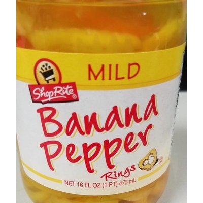Mild Banana Pepper Rings