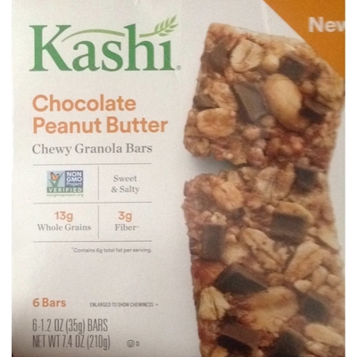 Chewy Granola Bars, Chocolate Peanut Butter