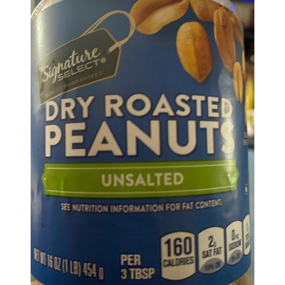 Unsalted Dry Roasted Peanuts