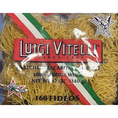 Fideos Enriched Macaroni Product