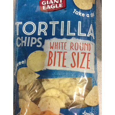 Tortilla Chips, White Round