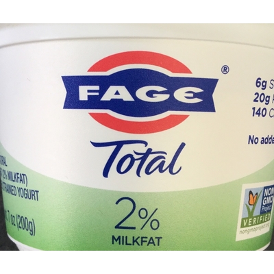 2% Milkfat, Greek Yogurt