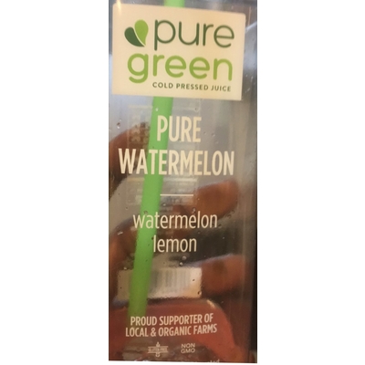 Cold Pressed Juice, Watermelon Lemon