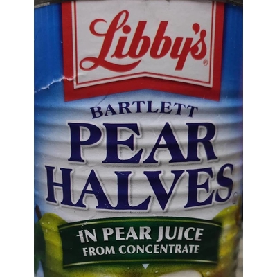 Bartlett Pear Halves in Pear Juice