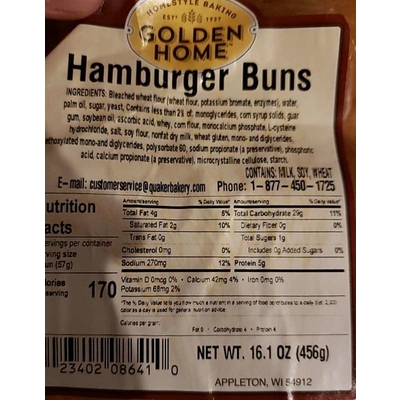 Hamburger Buns