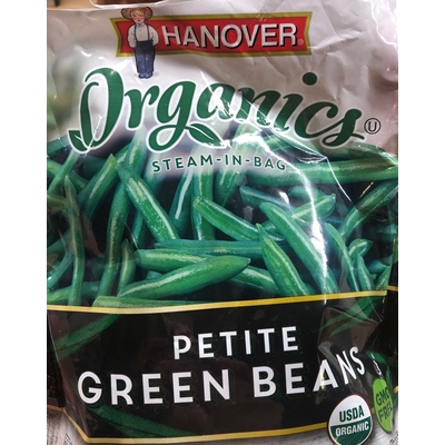 Organic Petite Green Beans, Steam-In-Bag