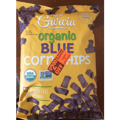 Organic Blue Corn Chips