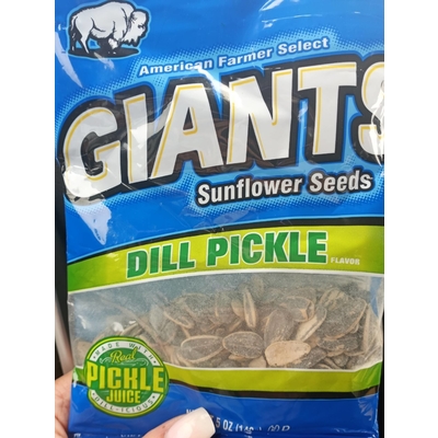 Dill Pickle Flavor Sunflower Seeds