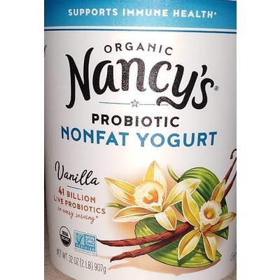 Vanilla Probiotic Nonfat Yogurt