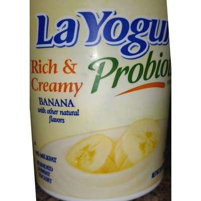 Probiotic Banana Yogurt