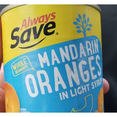 Mandarin Oranges in Light Syrup