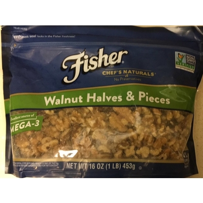 Walnut Halves and Pieces