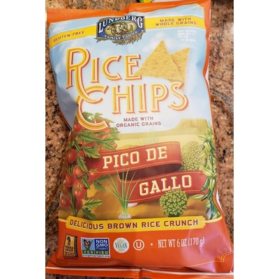Pico De Gallo Rice Chips