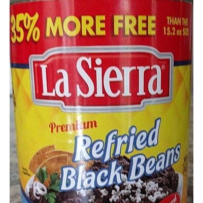 Premium Refried Black Beans