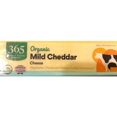 Organic Mild Cheddar Cheese