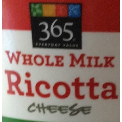 Ricotta Cheese, Whole Milk