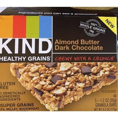 Grains Bar, Almond Butter Dark Chocolate
