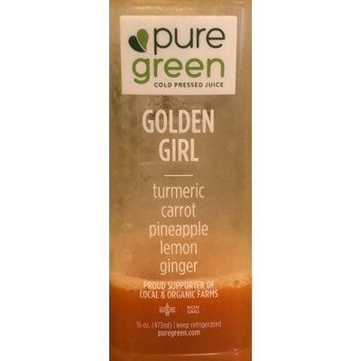 Cold Pressed Juice, Golden Girl