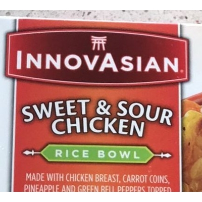 Rice Bowl, Sweet & Sour Chicken