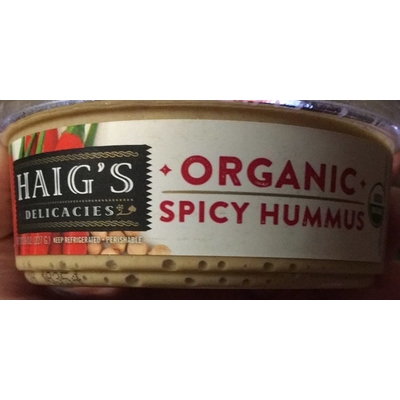 Organic Spicy Hummus