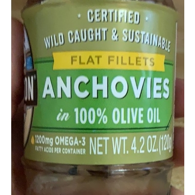 Flat Fillet Anchovies In Olive Oil