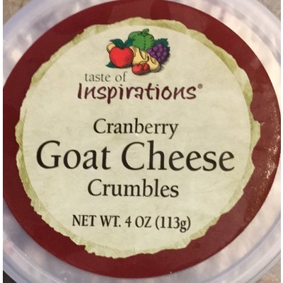 Cranberry Goat Cheese Crumbles