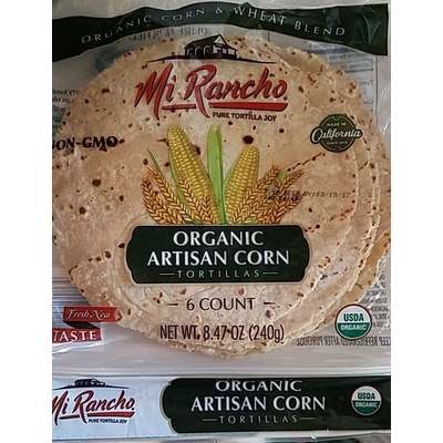 Artisan Corn Tortillas, Organic