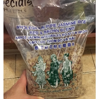 Jasmine Rice, Red & Brown Blend