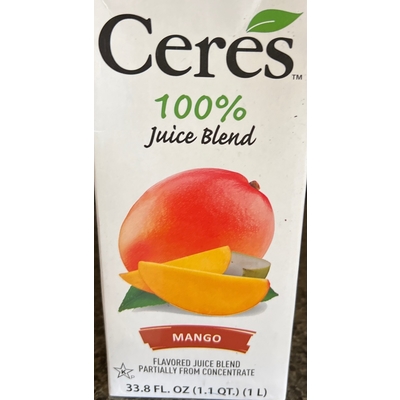 Mango Juice Blend