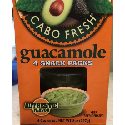 Guacamole Snack Packs