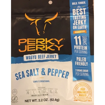 Wagyu Beef Jerky, Sea Salt & Pepper