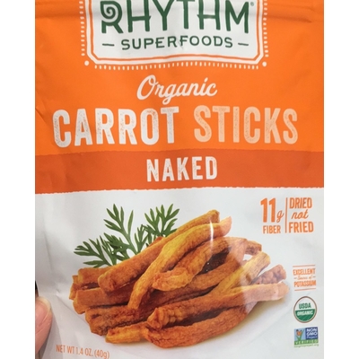 Carrot Sticks, Organic Naked