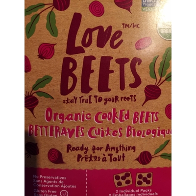 Organic Cooked Beets