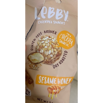 Gluten Free Dry Roasted Sesame Honey Chickpea Snack