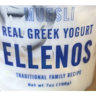 Greek Yogurt, Muesli
