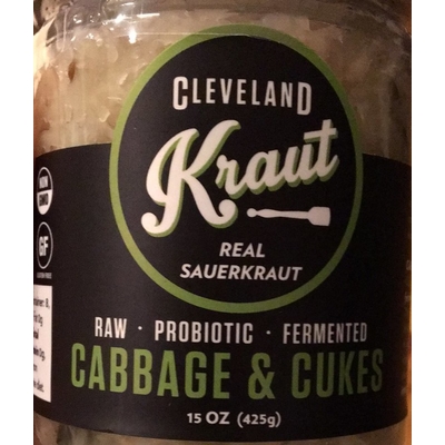 Real Sauerkraut, Cabbage & Cukes