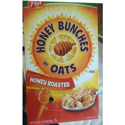 Honey Bunches of Oats, Cereal, Crunchy Honey Roasted